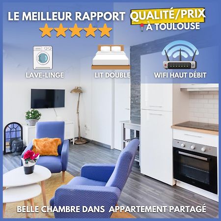 Chambre Privee - Tout Confort - Wifi Toulouse Buitenkant foto